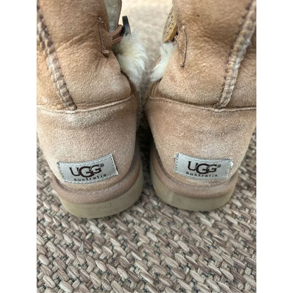 UGG boots with buttons